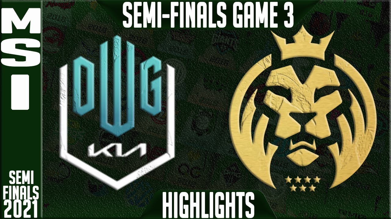 DK vs MAD Highlights Game 3 | MSI 2021 Semi-finals Day 13 | Damwon KIA vs MAD Lions G3