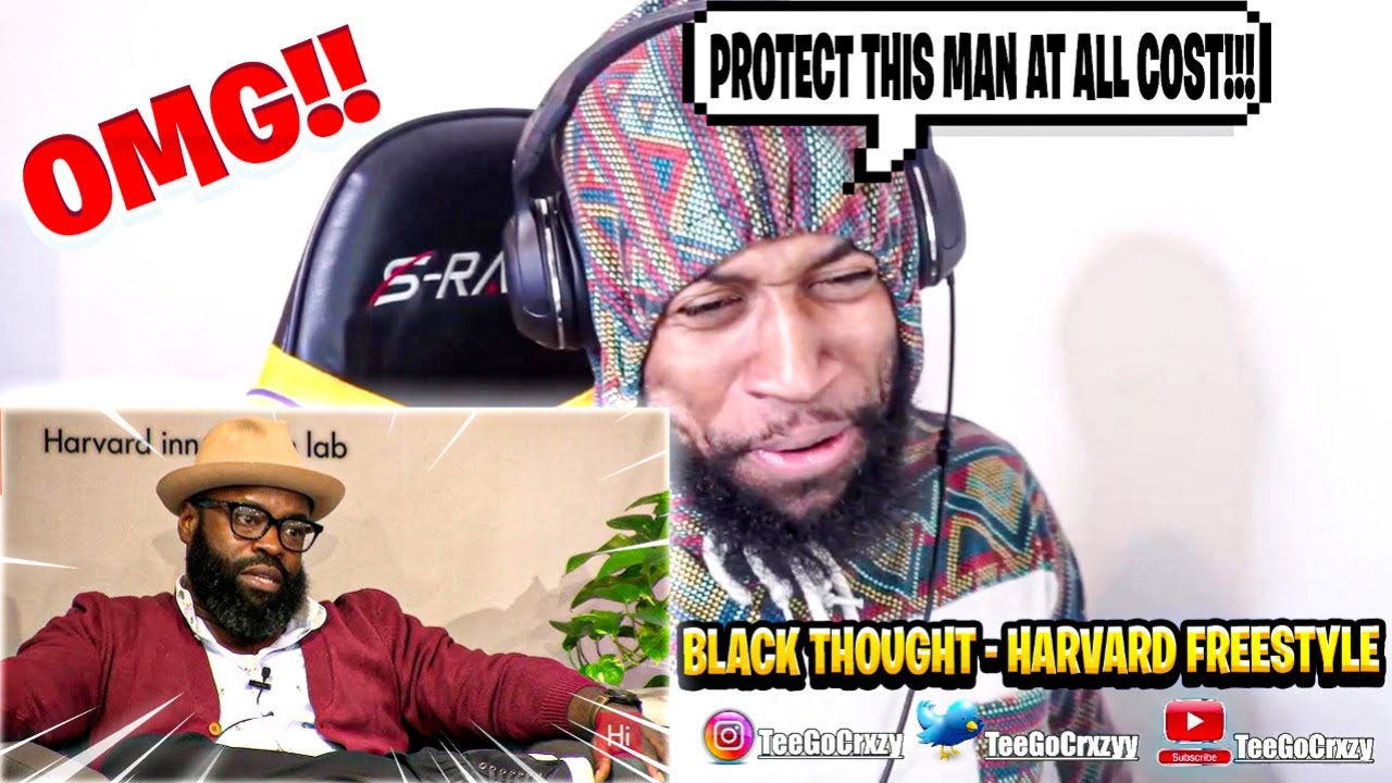 ЭТО ЧЁРНЫЙ БОГ, ЧЕРТ ВОЗЬМИ!!! Гарвардская i-lab | Тарик Троттер, он же Black Thought Freestyle (...