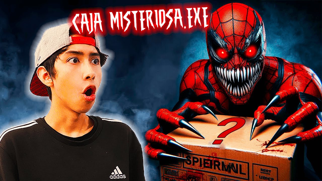 ¡ABRIMOS LA CAJA SECRETA Y MISTERIOSA DE SPIDERMAN.EXE!😱 - IVANSPIDEY