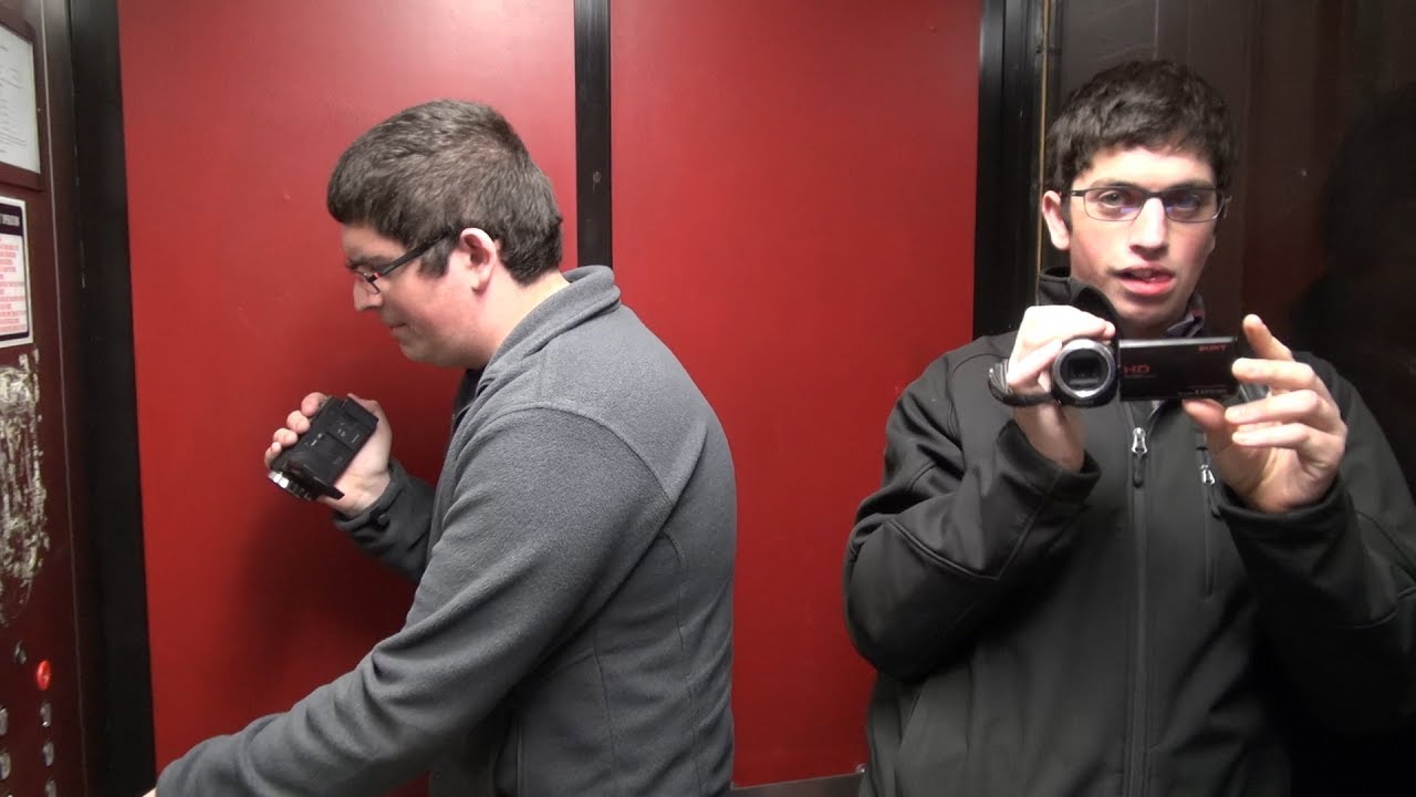Crazy Elevator Adventure with Evan and Aaron