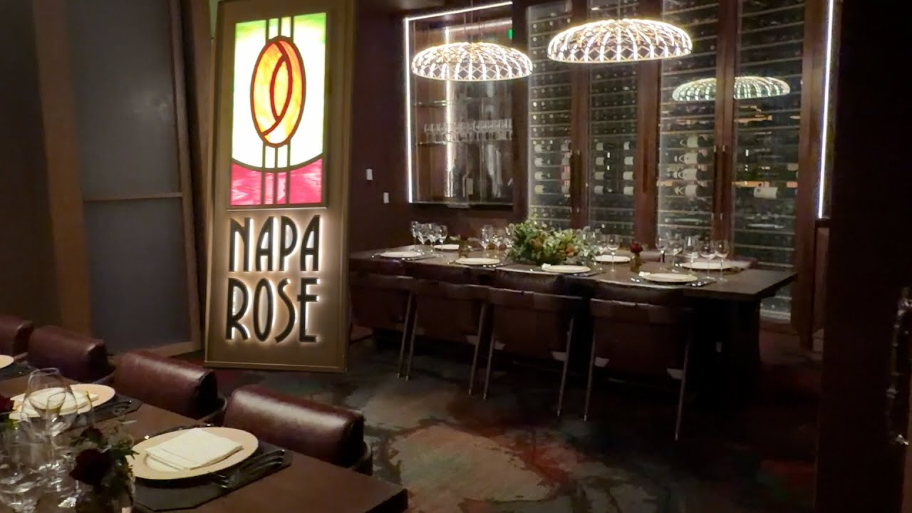 Napa Rose: Взгляд изнутри на обновленный ресторан Disney's Grand Californian