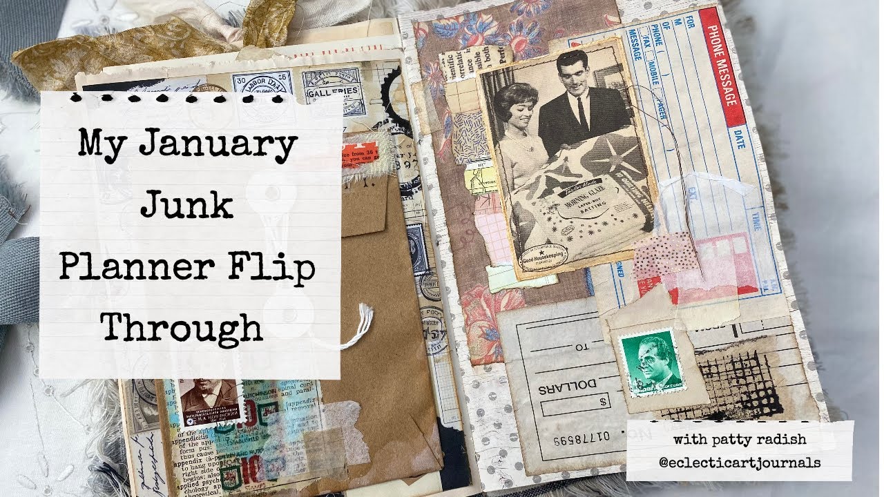 A Critique and a Flip Through of My January Junk Planner