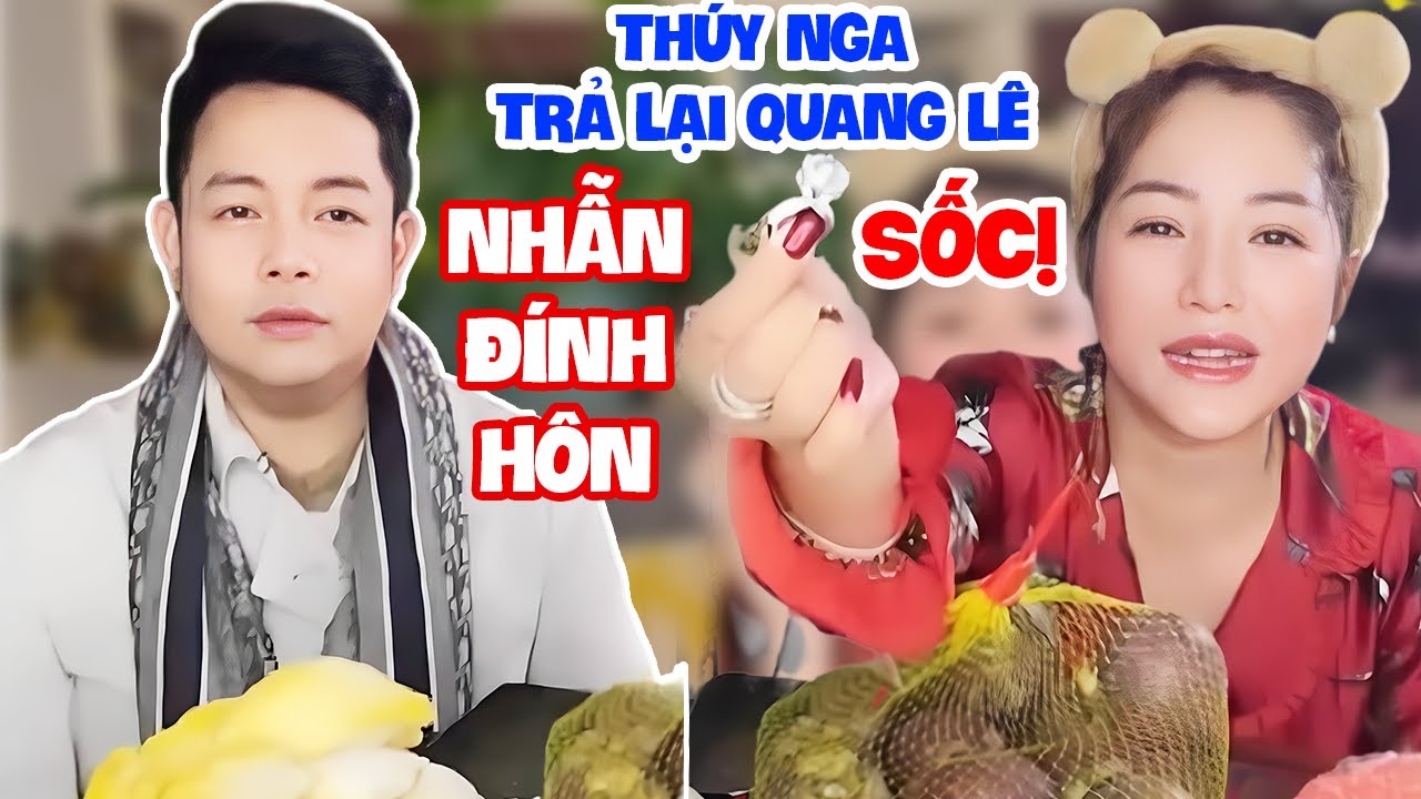 Thúy Nga Thẳng Tay Trả Nhẫn Kim Cương Vì Quang Lê Đã Theo Người Mới - Ai Xem Cũng Ngỡ Ngàng!