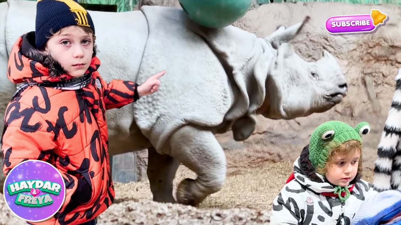 Haydar and Freya visit Toronto Zoo