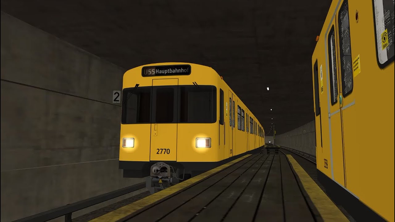 TRS 2009 | U55 - Hauptbahnhof bis Hauptbahnhof (mit F-Gelenk)