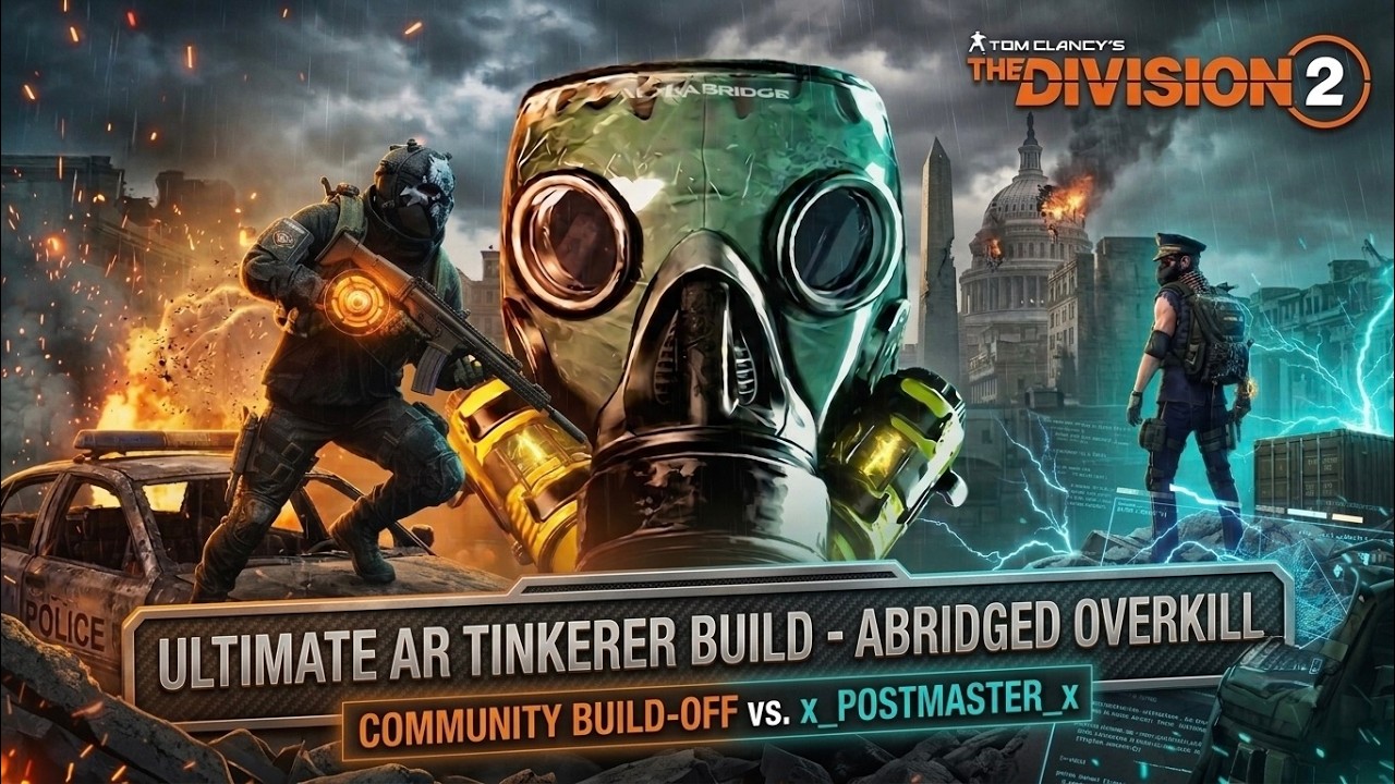 Division 2 | Этот билд на штурмовую винтовку с маской &laquo;Tinkerer&raquo; просто сломан &mdash; Битва билдов соо...