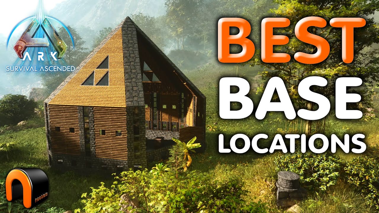 Ark Survival Ascended ЛУЧШИЕ БАЗОВЫЕ МЕСТА!