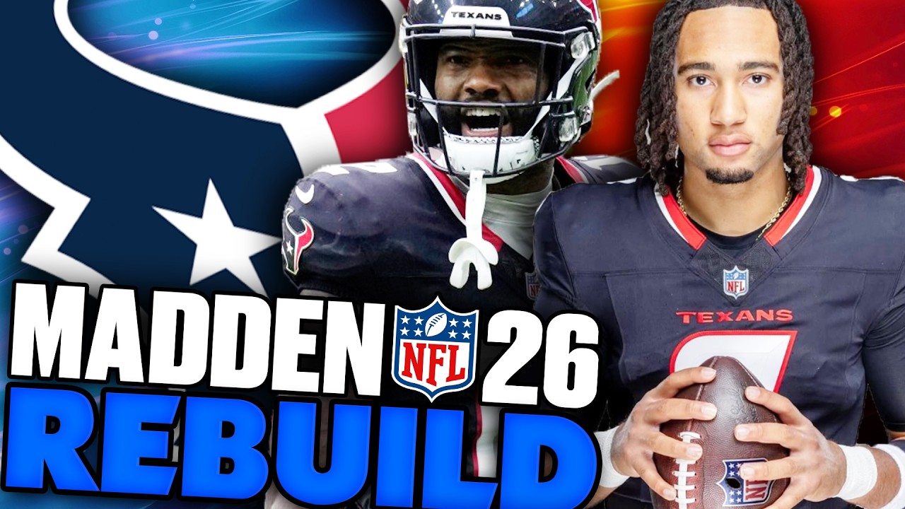 I Made 2 Massive Blockbuster Trades! Rebuilding The Houston Texans on Madden 26 Franchise