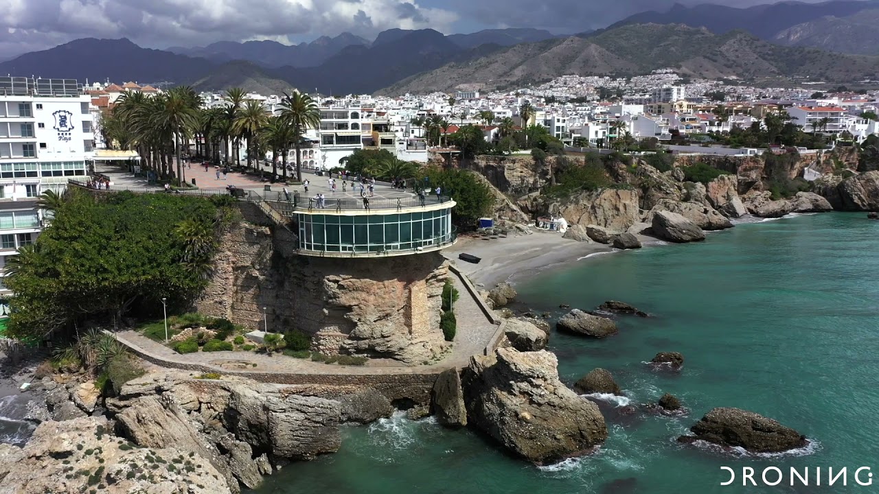 Balcón de Europa, Nerja (Málaga) | Desde el aire
