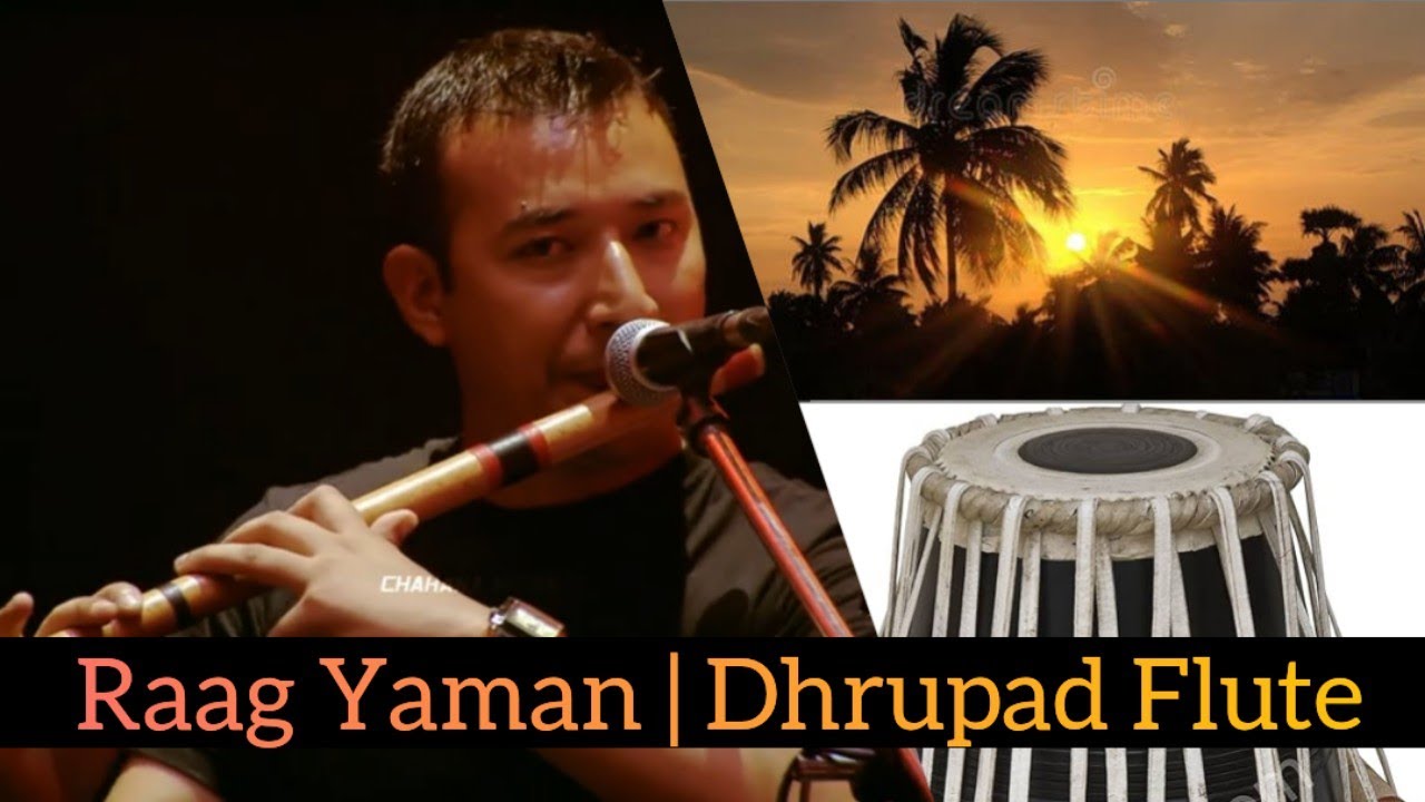 Raag Yaman On Flute||Dhurupad Chutal&Sooltal
