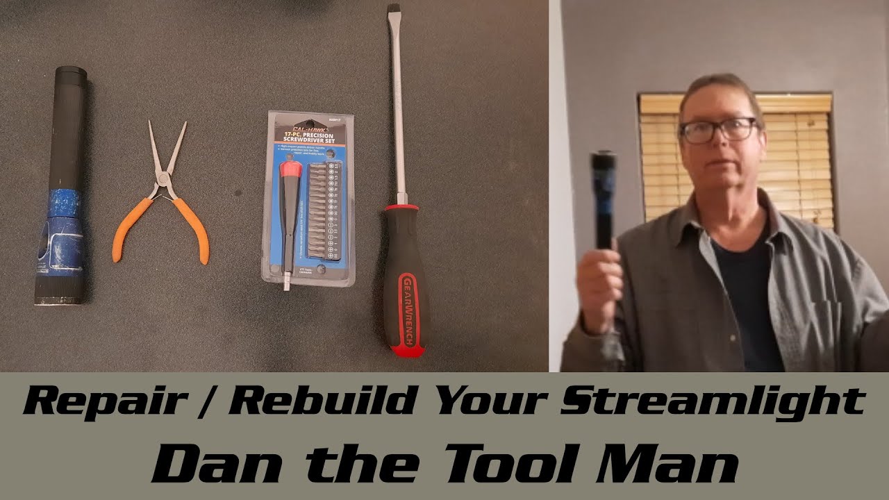 How to Repair Streamlight Flashlights - Stinger Repair Kits and Rebuild Kits