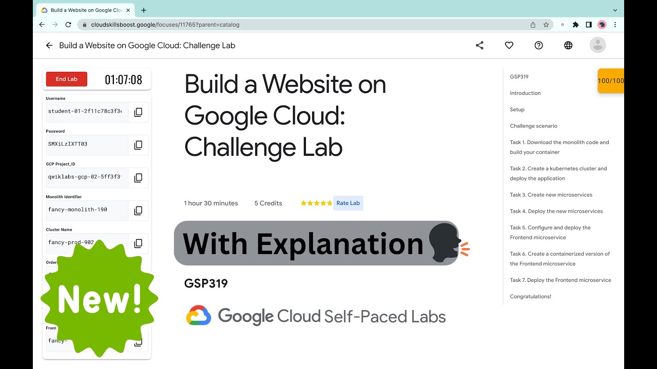 Build a Website on Google Cloud: Challenge Lab || #qwiklabs || #GSP319 ||  [With Explanation🗣️]