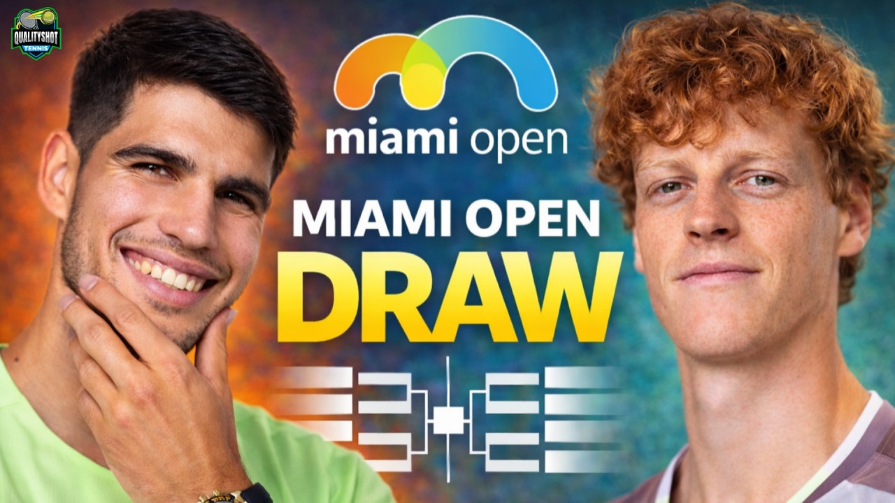 Предварительный обзор и прогнозы турнира Miami Open 2026 - Алькарас против Фонсеки, 2 раунд! Побе...