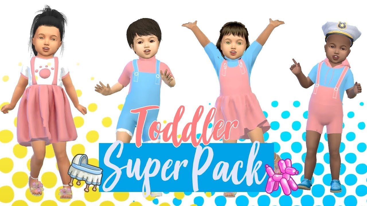 SUPER PACK TODDLER (BEBÊS) - The Sims 4