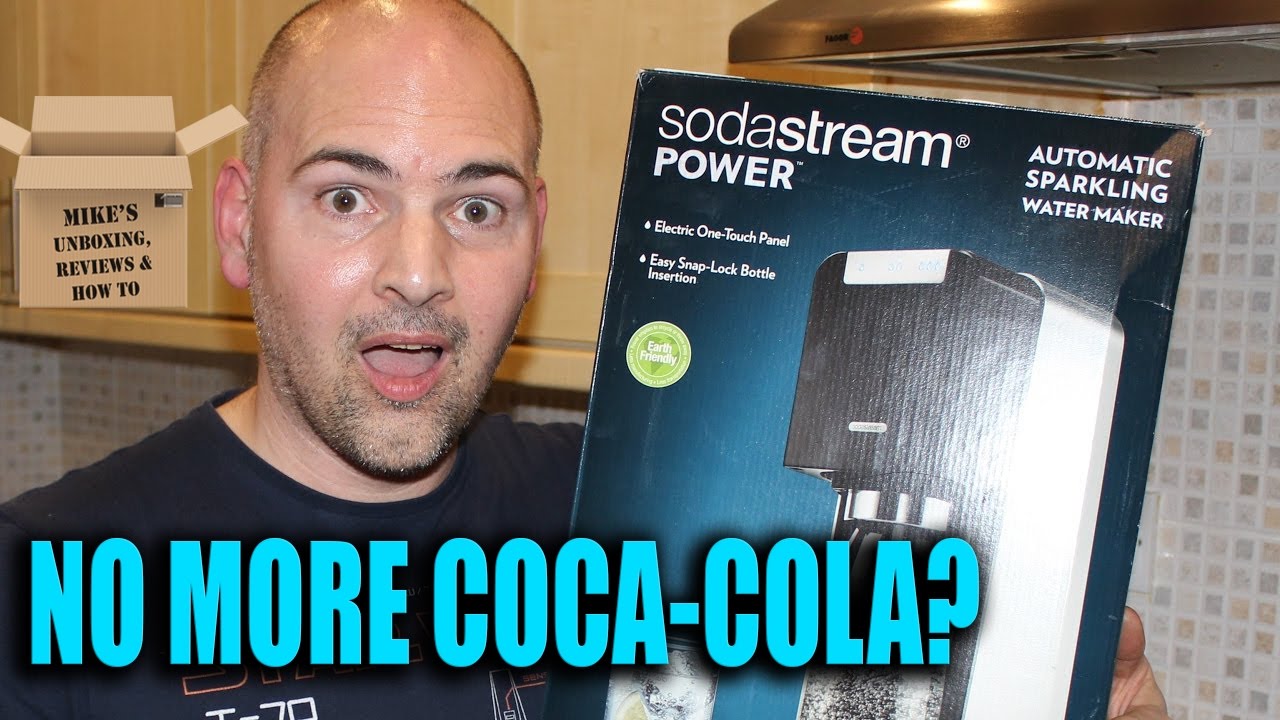 Sodastream POWER Homemade Soda Maker Unboxing & First Look