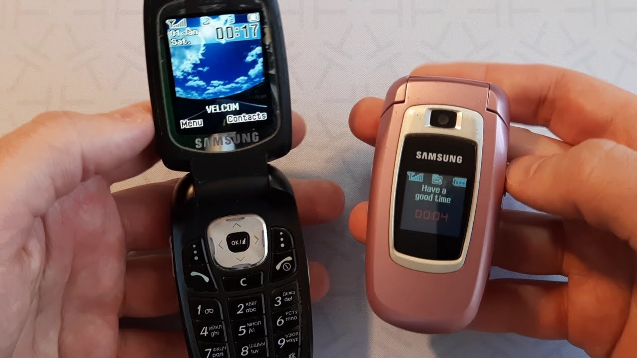 Incoming call & Outgoing call at the Same Time Samsung SGH-X670 + Samsung SGH-E360
