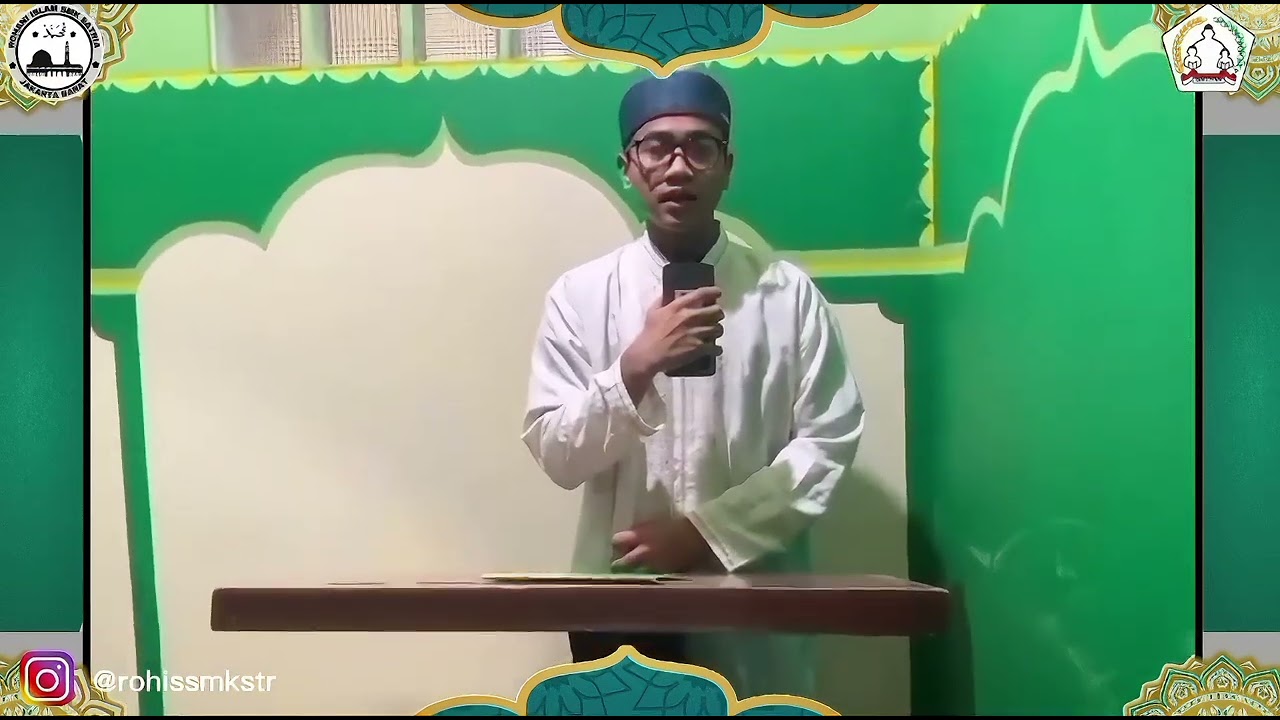 Kultum episode 09 Puasa bukan hanya sekedar  menahan lapar  || Rohis smk satria