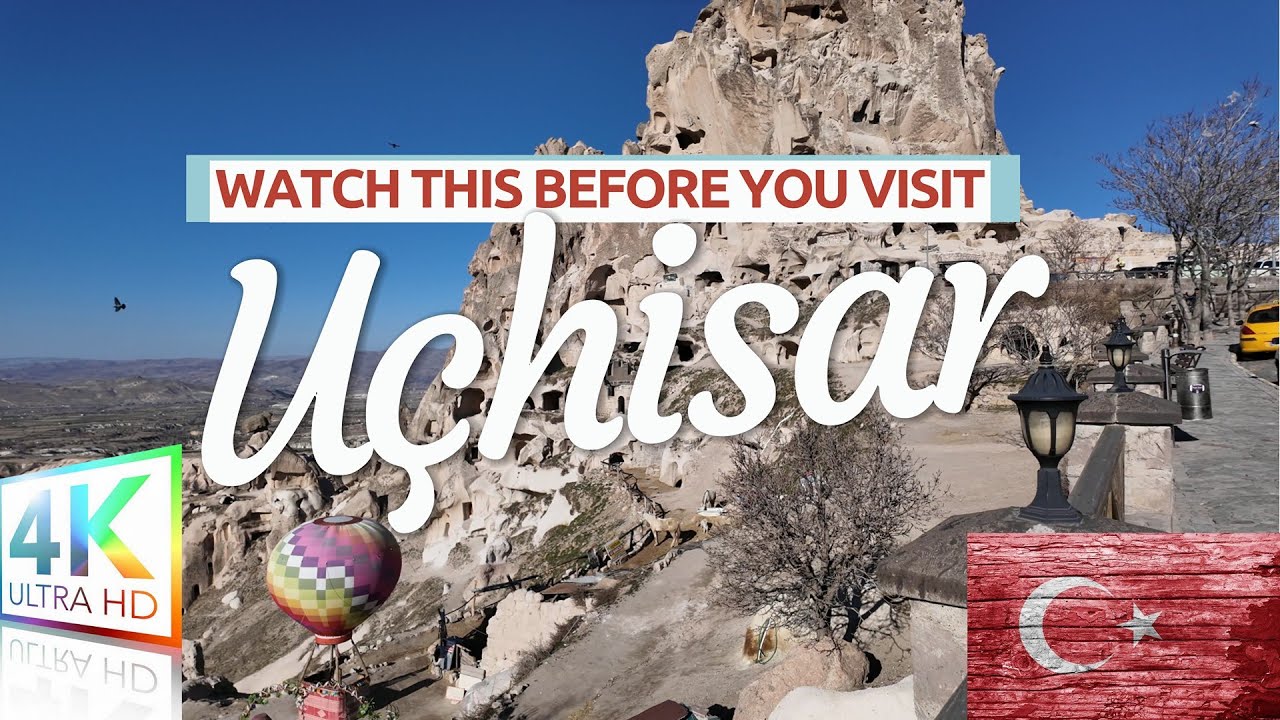 [4K] Uçhisar, Cappadocia / Walking Tour