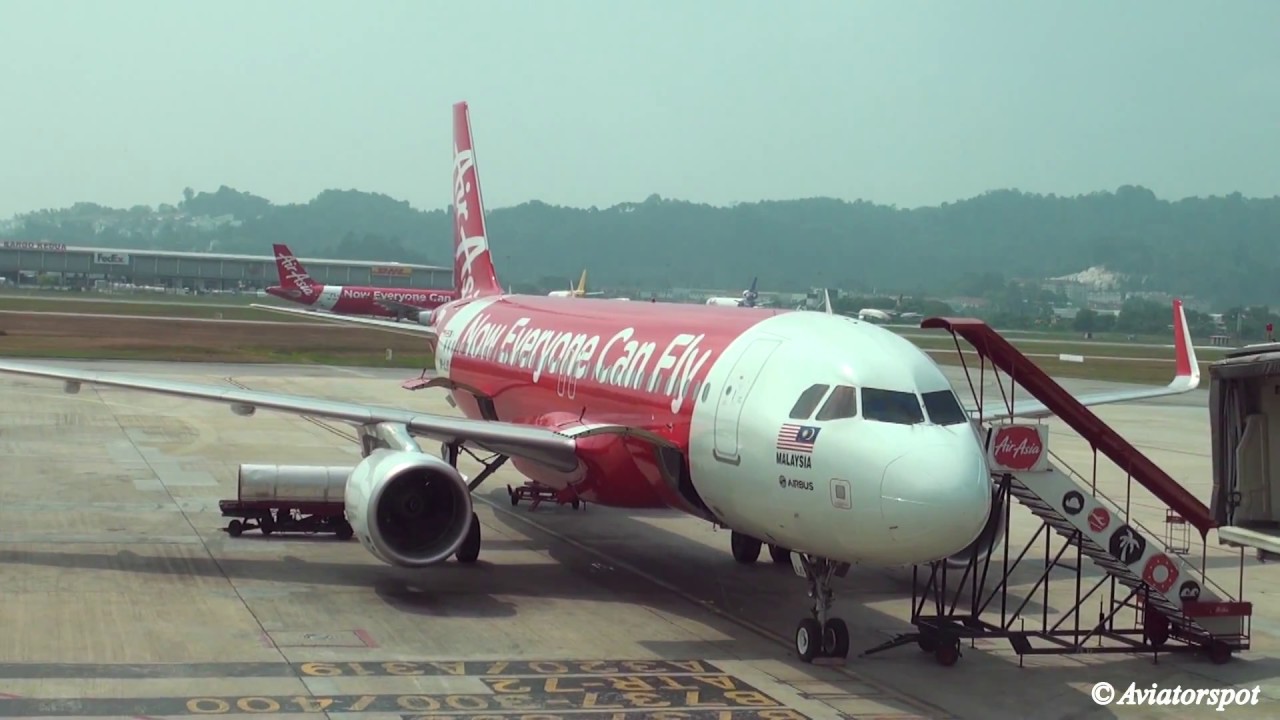[Flight Report & Spotting] AirAsia A320-200 Sharklets(9M-AJO) Penang (PEN)to Langkawi Airport (LGK)
