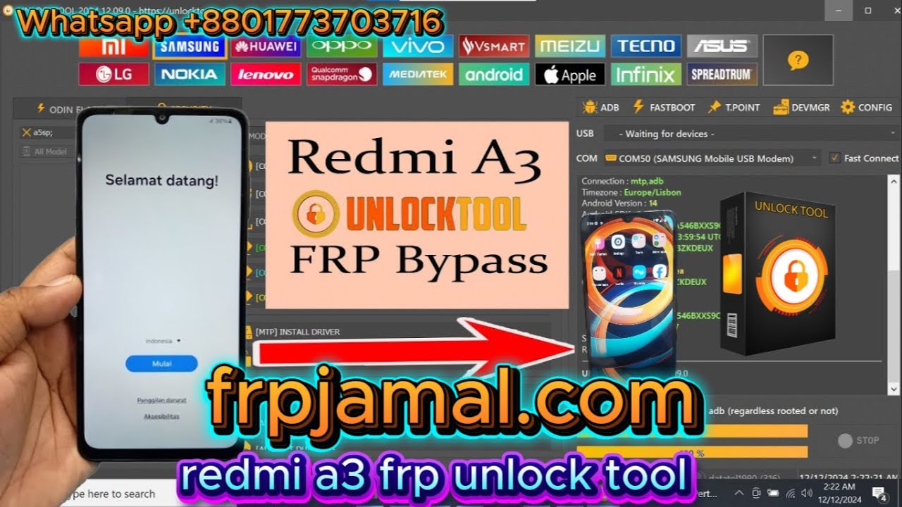 redmi a3 frp unlock tool