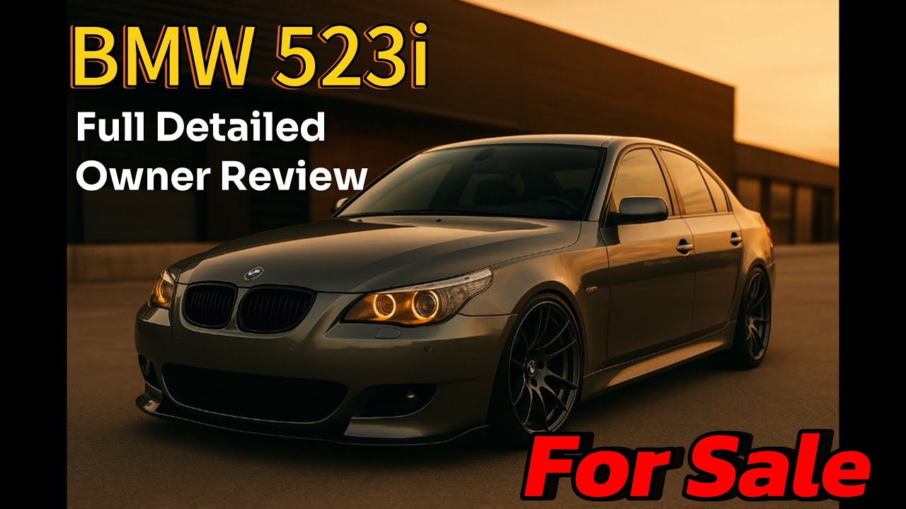 BMW 523i Detailed Owner Review |Sardar Sehban| 