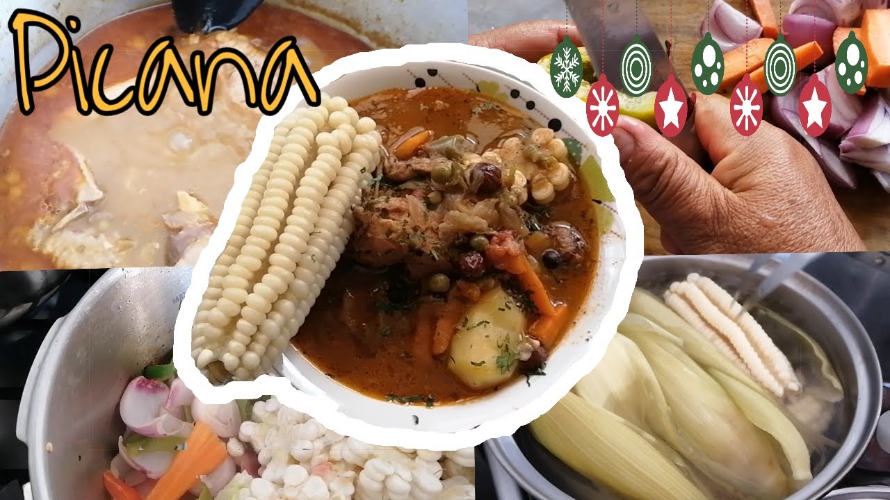 Picana boliviana (cocinando con mi abuelita) plato especial de navidad