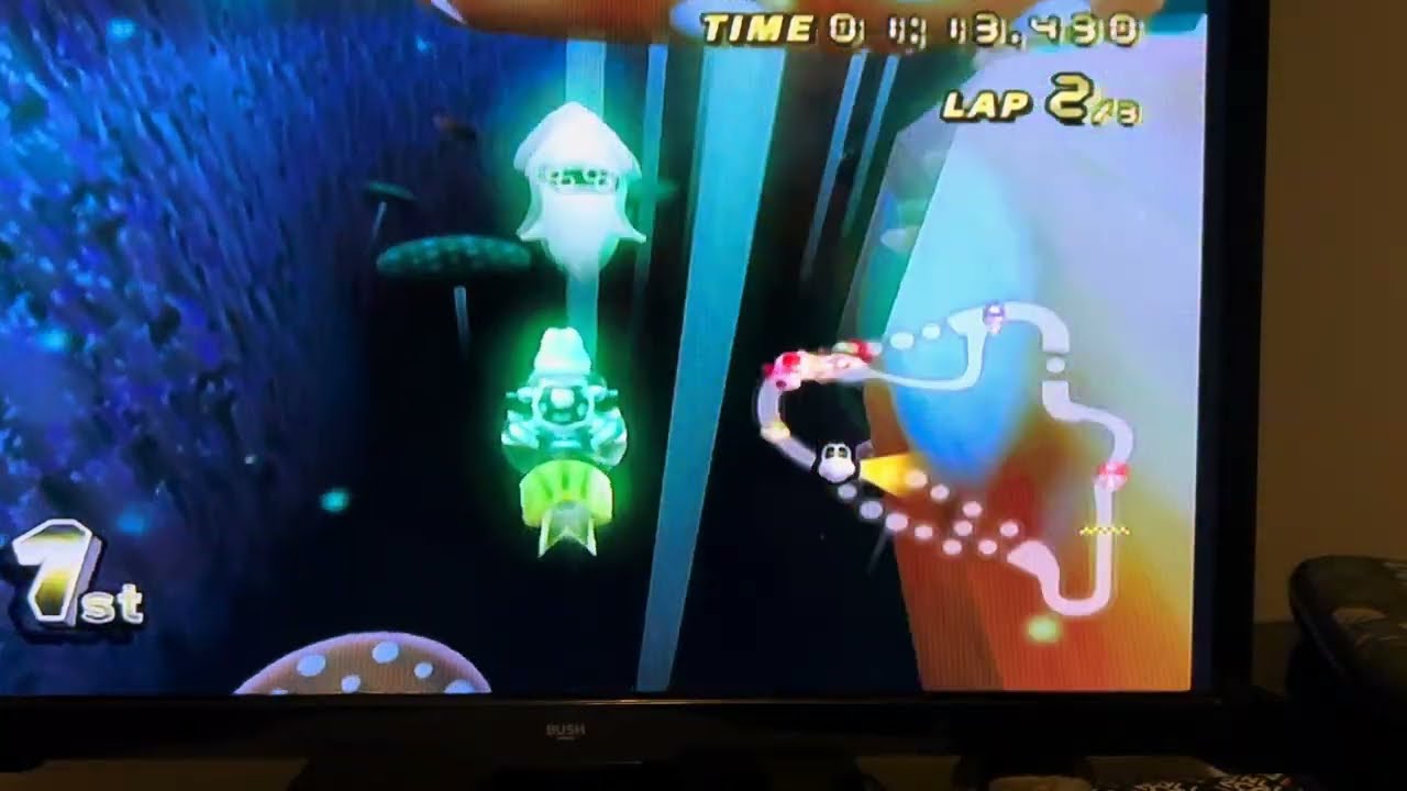Mario Kart Wii - Part 9 - 100cc Mushroom Cup - (Dry Bones Gameplay)
