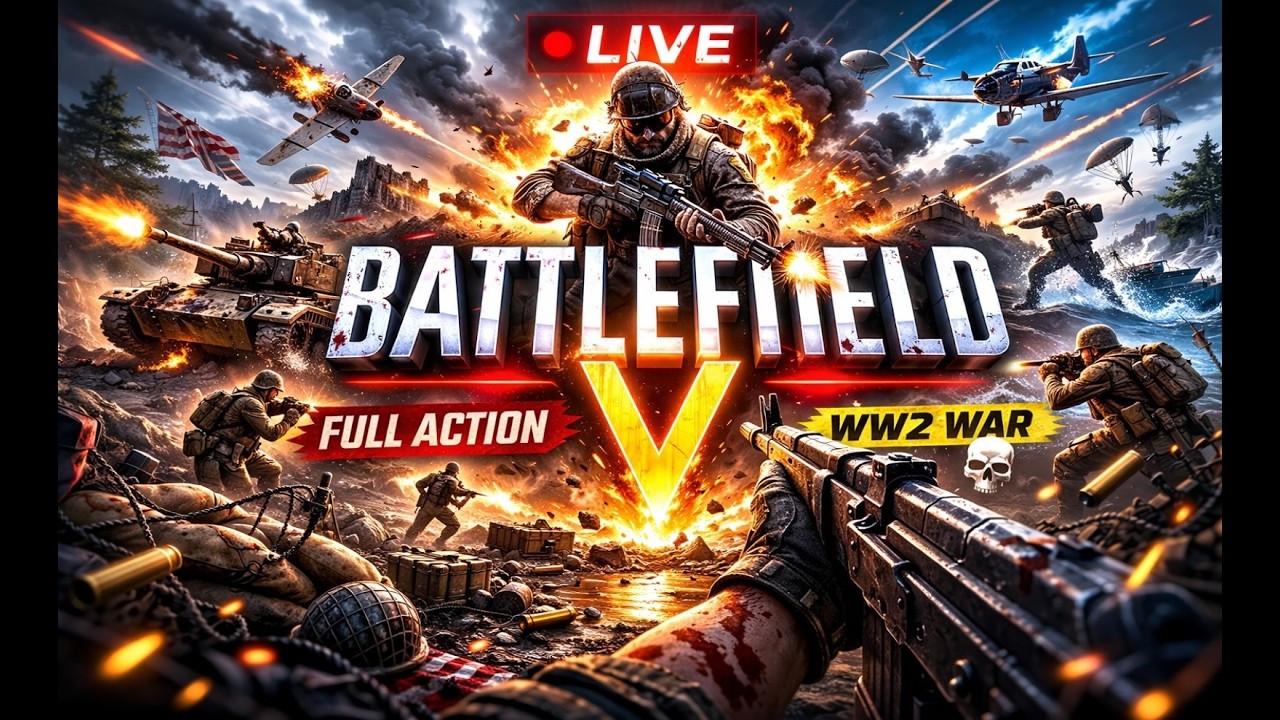Battlefield 5 Multiplayer – Non Stop Action!