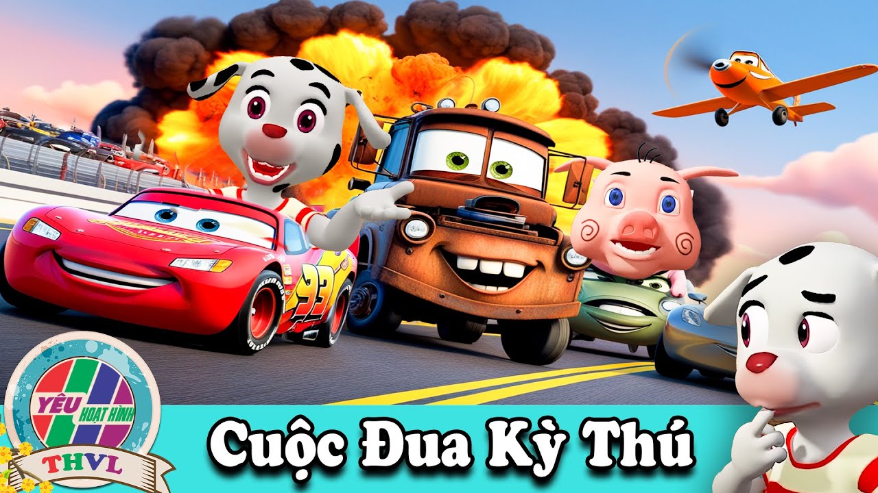 Cuộc Đua Kỳ Thú Của Đốm | Chuyện Của Đốm 🐶 Hoạt Hình 3D | Hoạt Hình Chó Đốm 2025 🌸 Hoạt Hình THVL