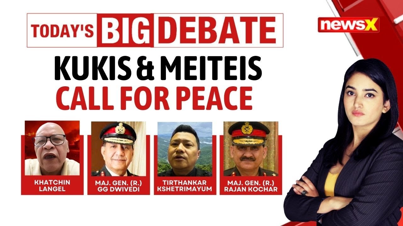 Manipur: Kukis & Meiteis Call For Peace & Reconciliation | What Next Under President&rsquo;s Rule? | NewsX