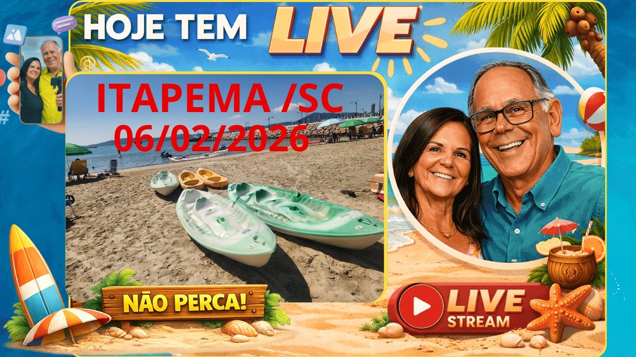 ITAPEMA / SC  COMECE O DIA DO JEITO CERTO = 06/02/2026  = 9:30HRS