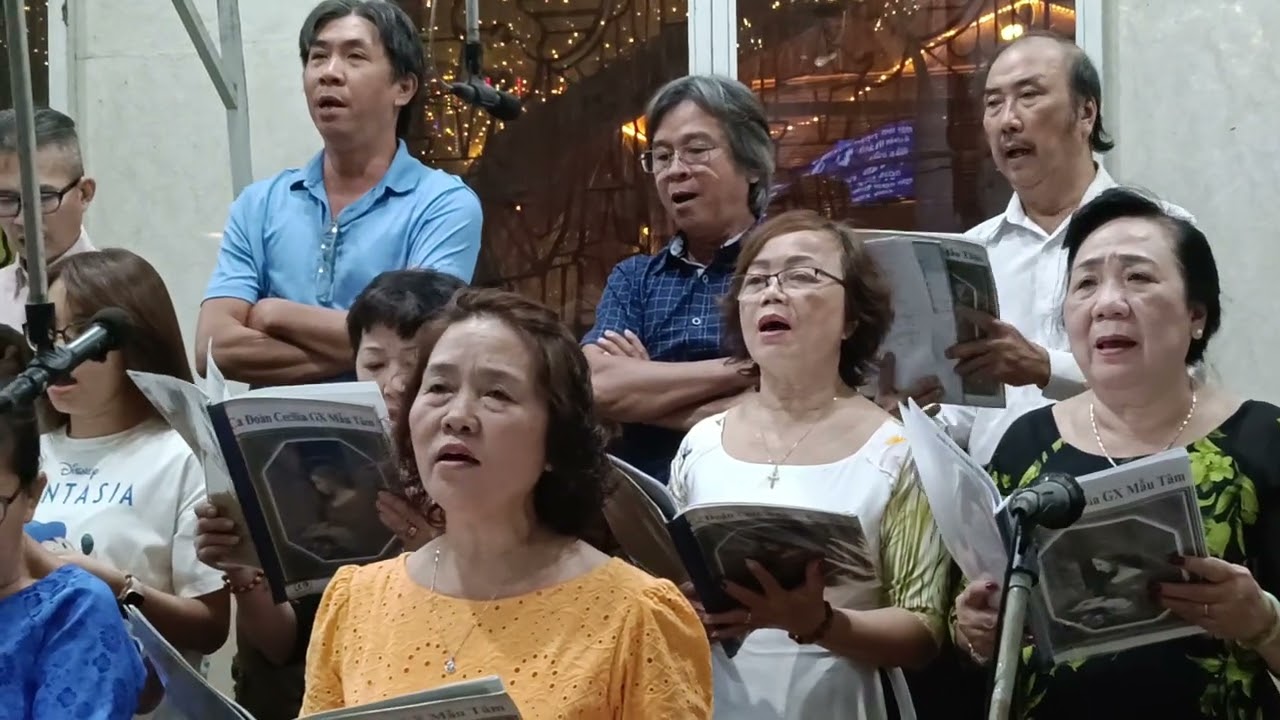 GIỜ ĐÂY CHÚNG CON ( Lm.Kim Long ) CĐ.Cecilia#gxmautam#giaohatchihoa#tgpsg 