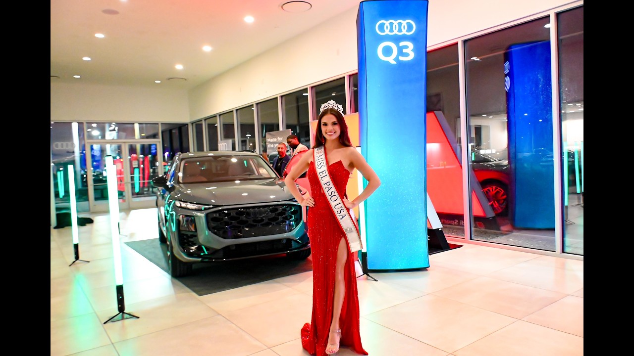 Audi Q3 reveal at Audi El Paso -    Joe Negrete General Manager