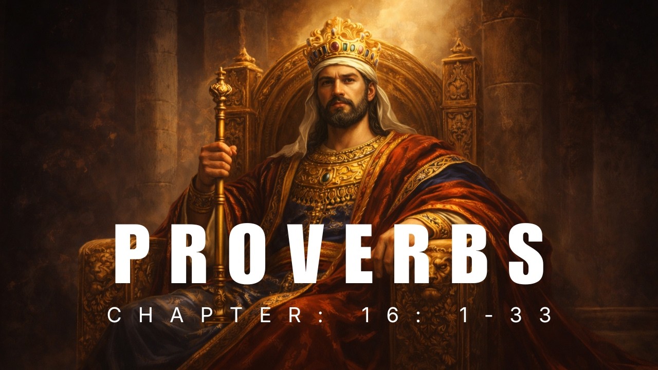 proverbs audio bible | Proverbs chapter 16 #proverbs #bible #kingsolomon #audiobible