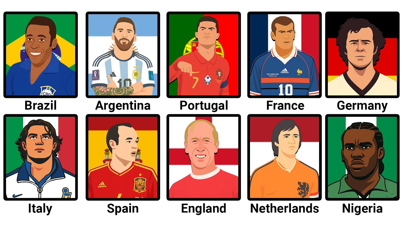 Every National Team GOAT Explained In 10 Minutes