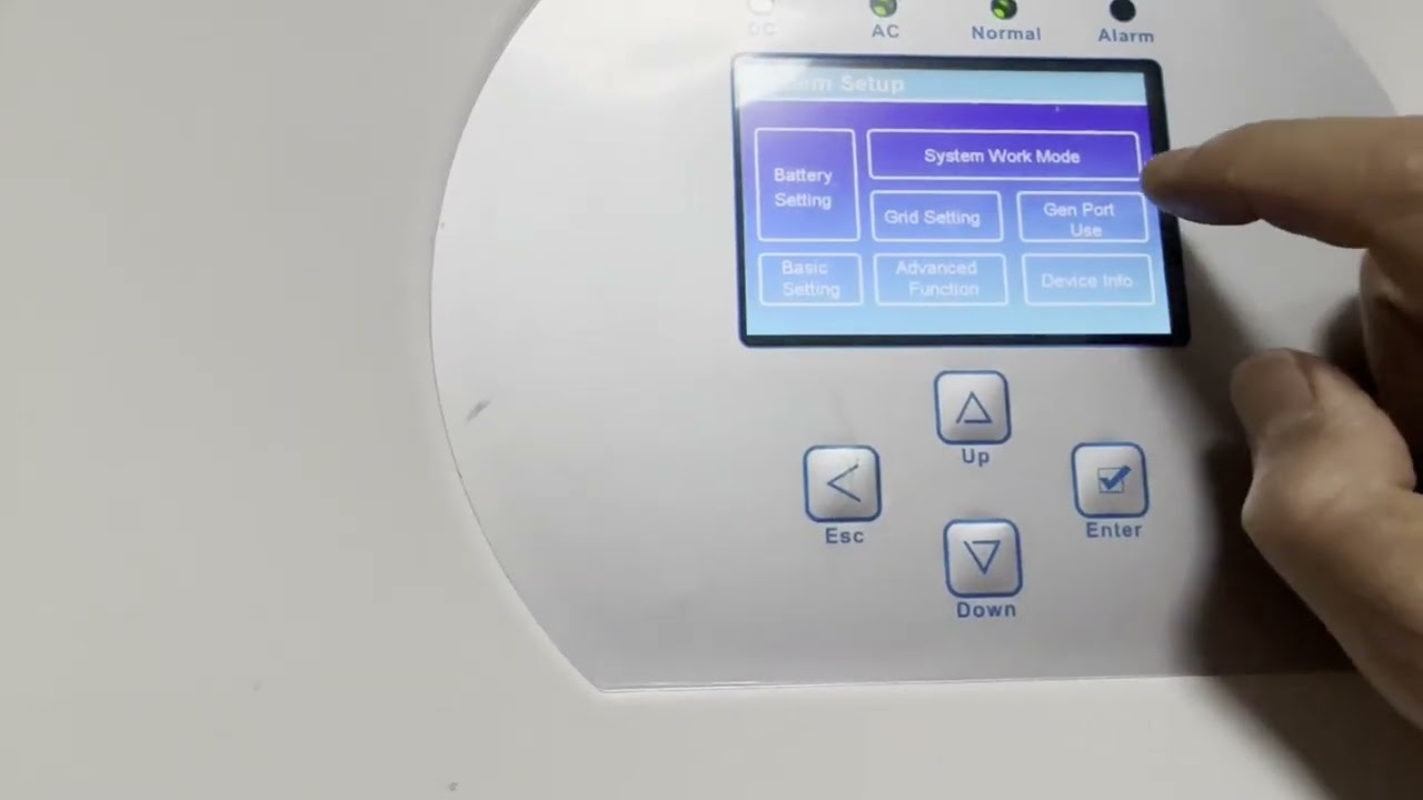 HOW TO: Deye hybrid inverter settings for no storage batteries connected