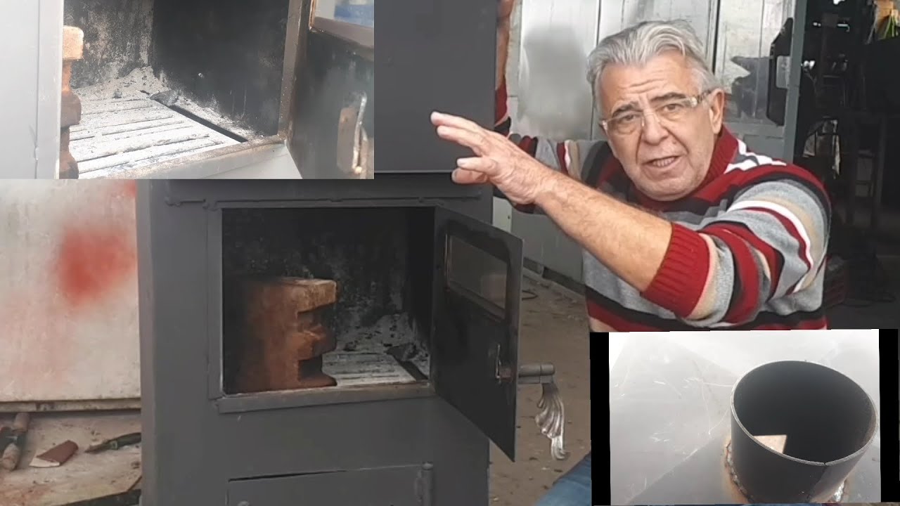 Ξυλόσομπα με λαμαρίνα 2 χιλιοστά