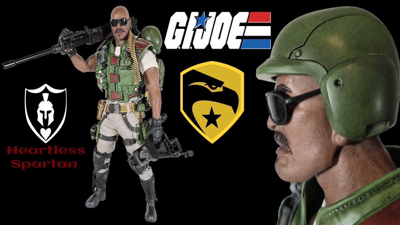 Threezero G.I. Joe Roadblock 1/6 Scale Action Figure Review | Toy Talk Threezero #7