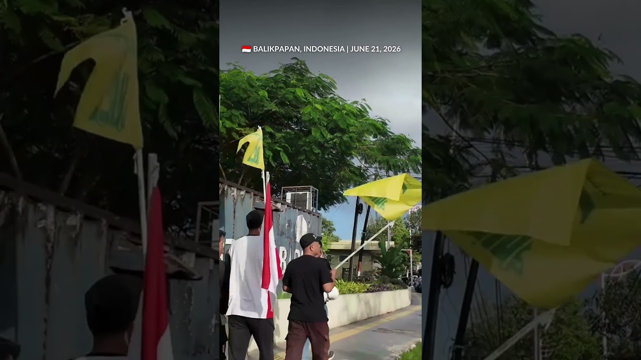 Hezbollah Flags and &ldquo;Death to America&rdquo; Chants in Front of Kids Dressed as Terrorists