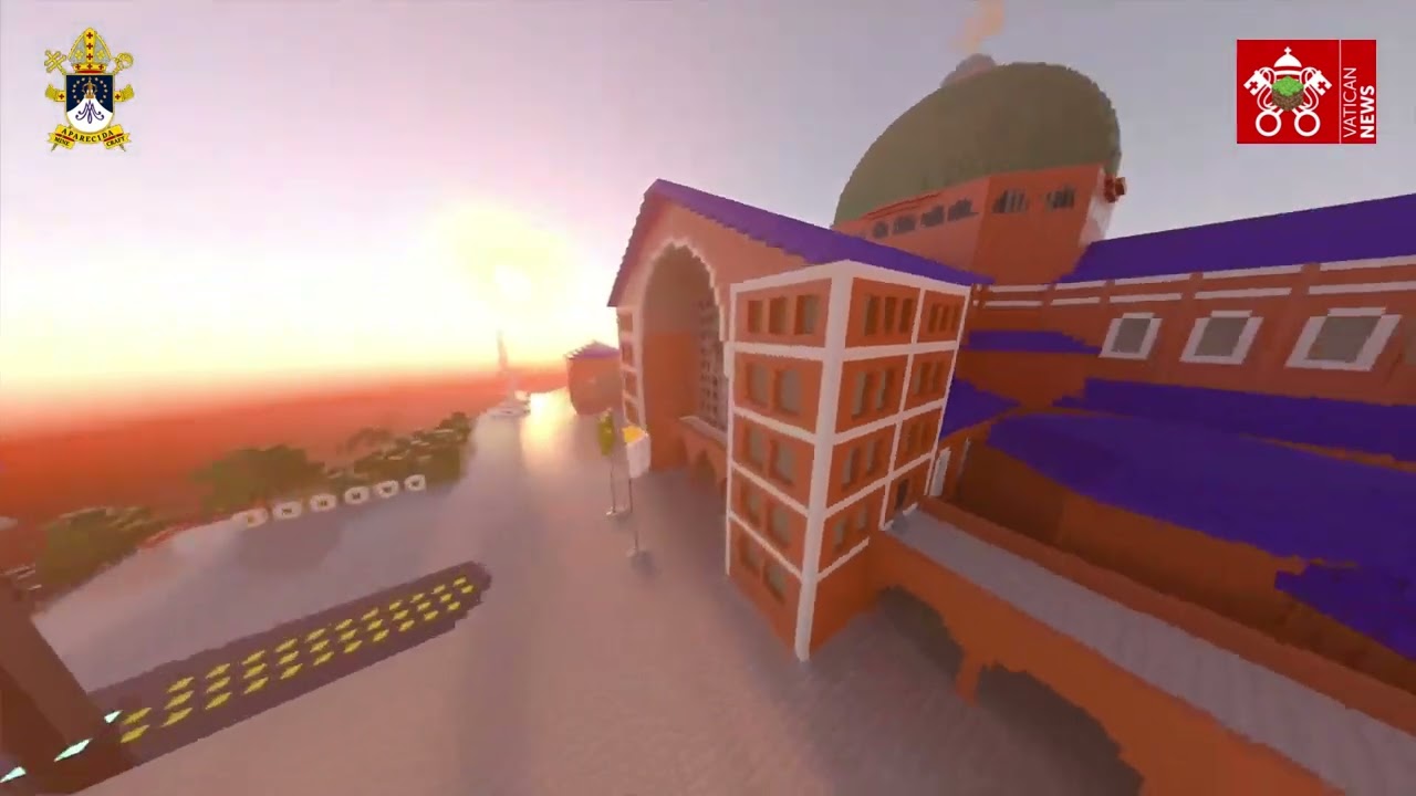 Conheça o Santuário Nacional de Aparecida e a Arquidiocese de Aparecida no Minecraft!