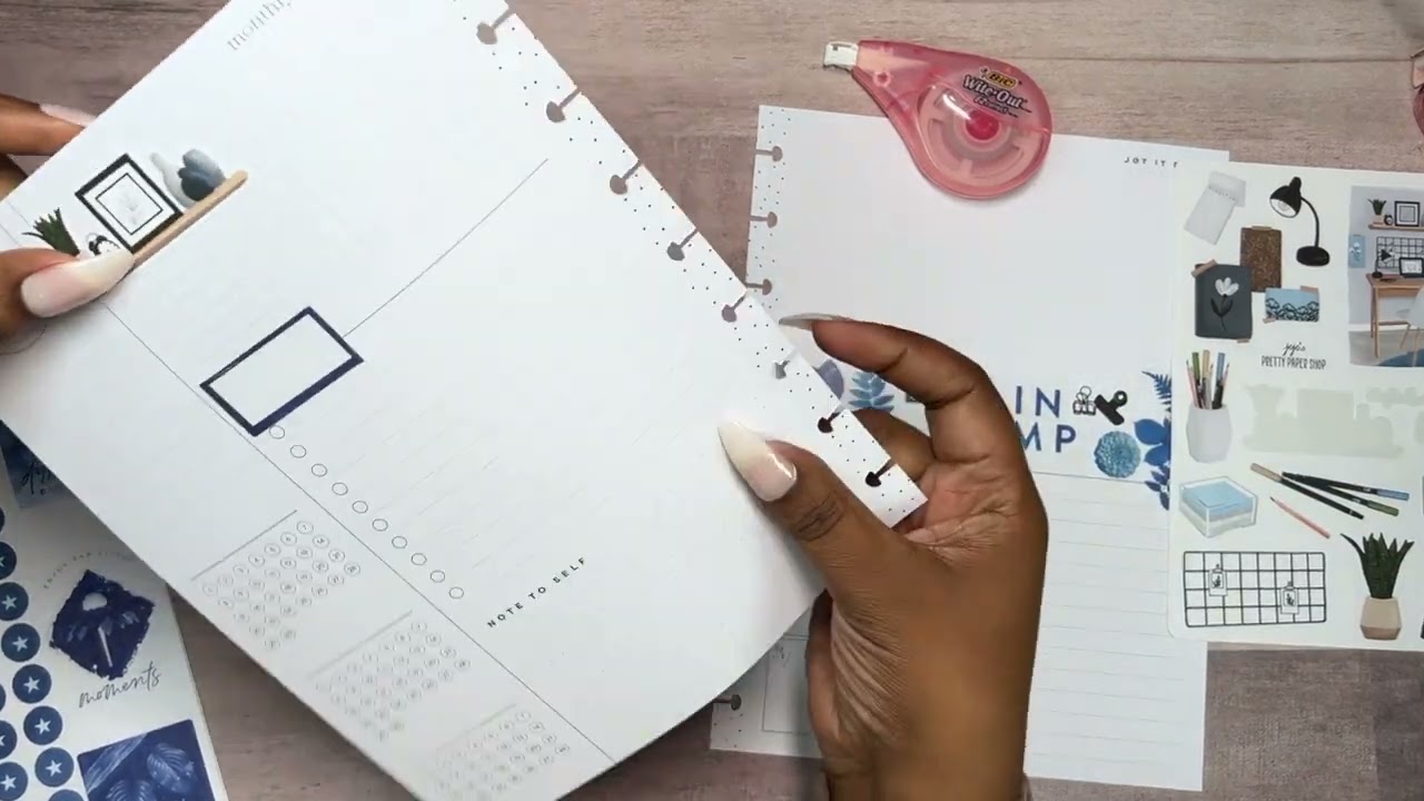 Plan with me MONTHLY dashboard for APRIL social media 