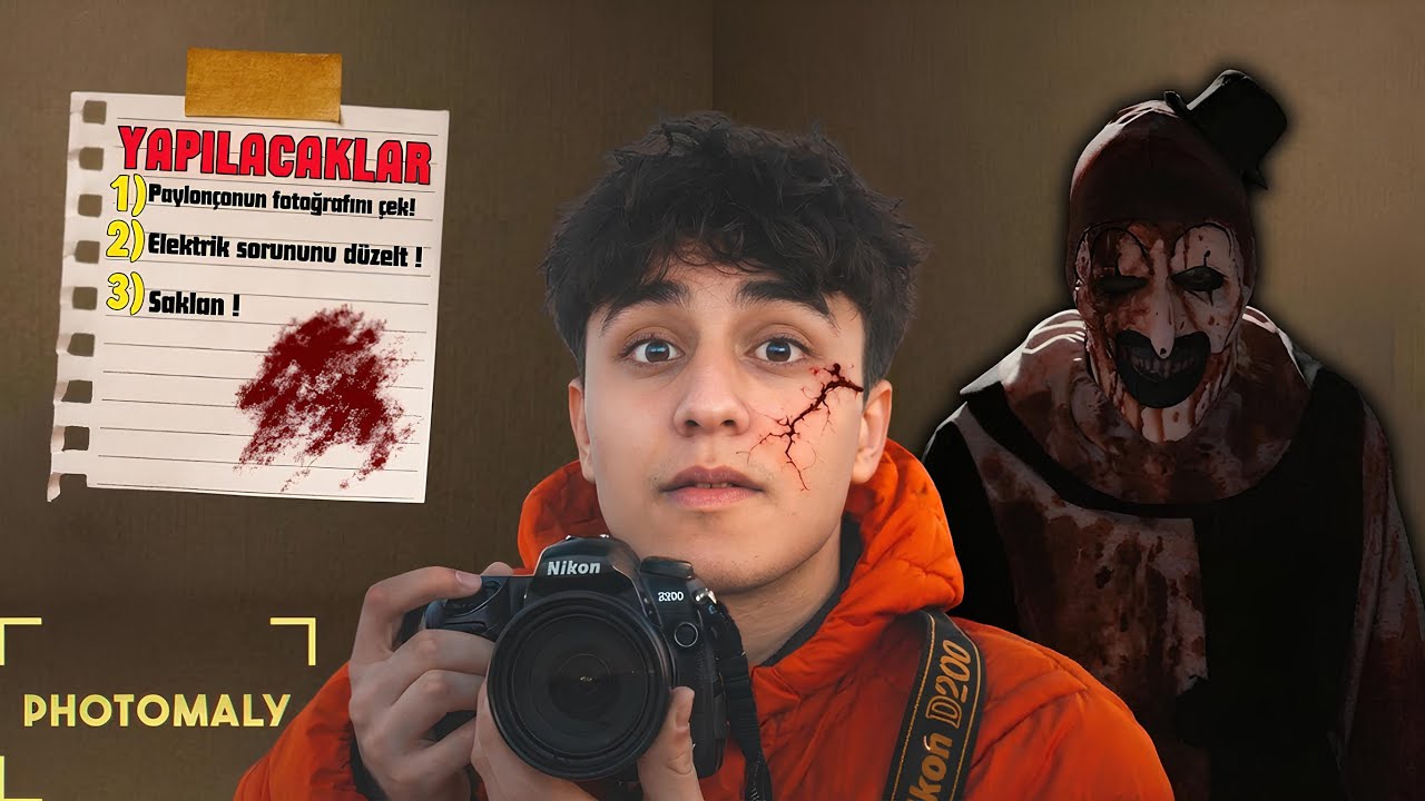 KORKUNÇ FOTOĞRAFÇIDA ÇALIŞMAK ! PHOTOMALY