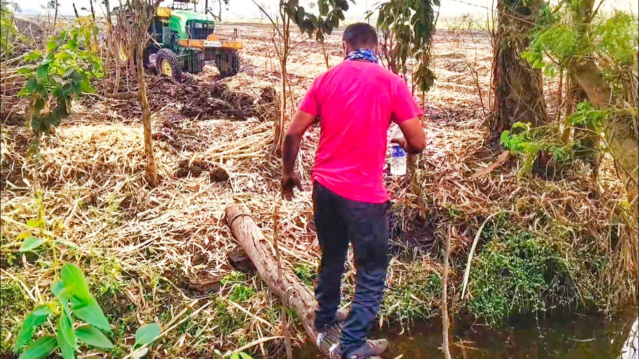 पलटी आणि खतरनाक विषय #automobile #farming #viralvideo #dailyvlog #tractor 