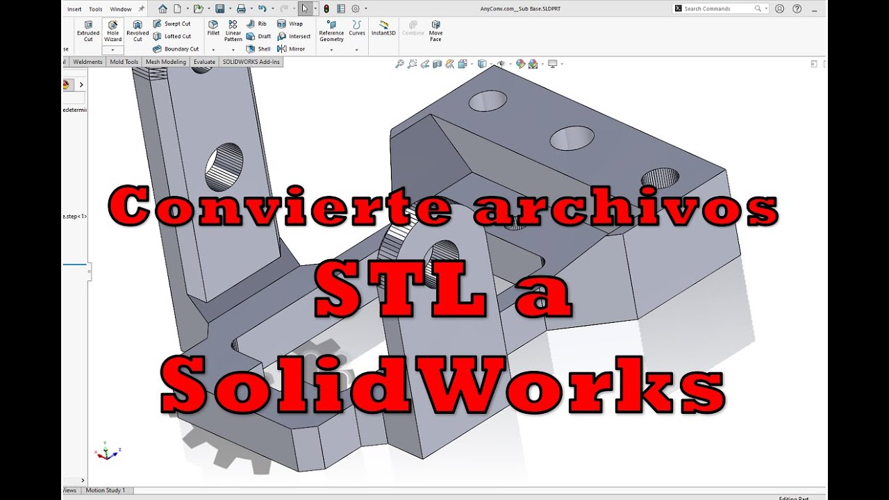 Convertir STL a SolidWorks