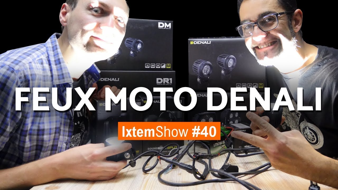 Les feux moto Denali (Made in USA)