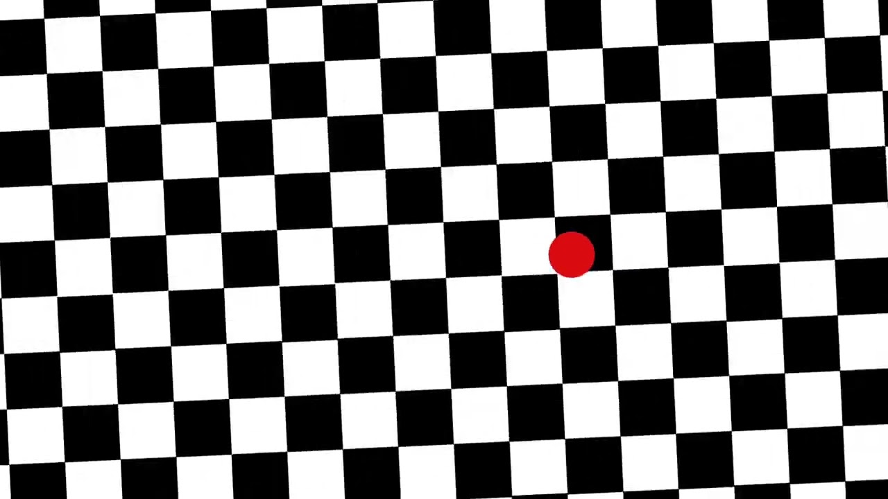 Optokinetic Training: Chequered Board Jiggle - VOR x2 Slow