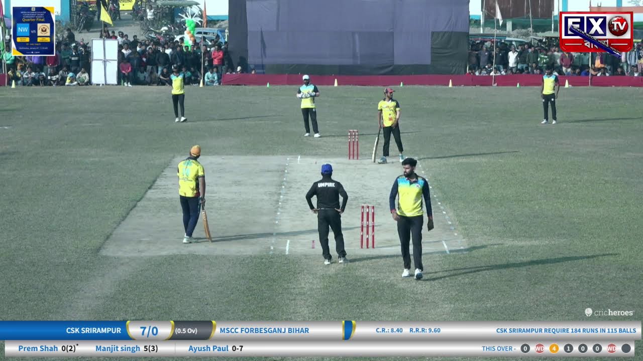 MP GOLD CUP SEASON -II      MP GOLD CUP SEASON -II FINAL  CSK SRIRAMPUR VS MSCC