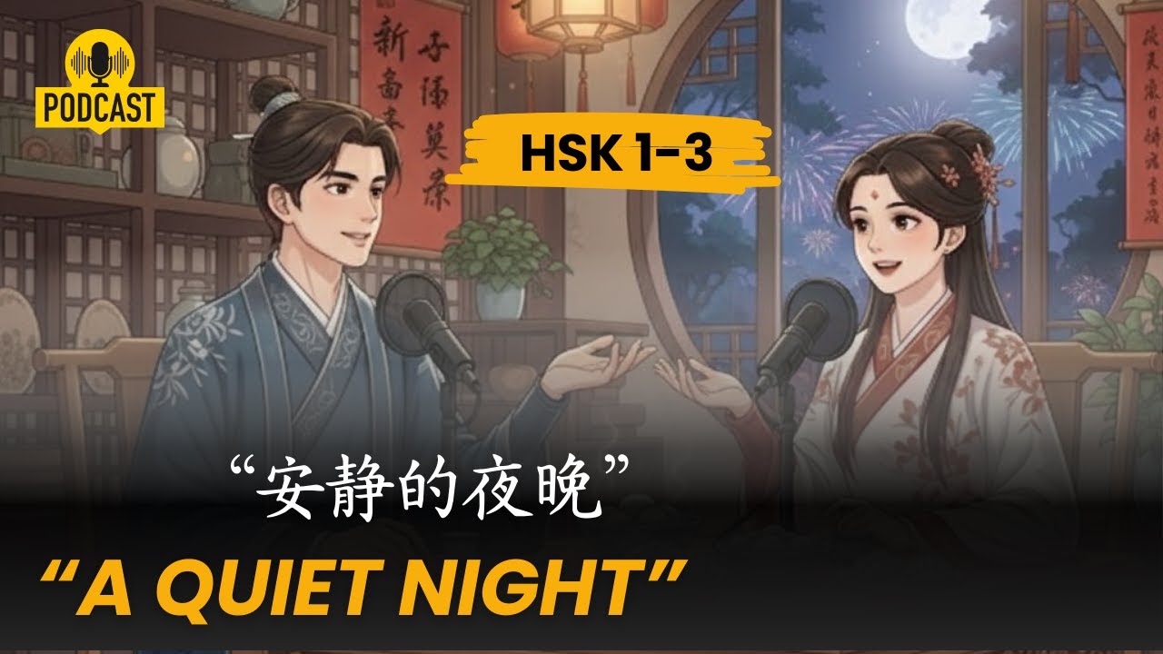 HSK 1&ndash;3 | A Very Quiet Spring Festival Night | 安静的春节夜晚 l Chinese Podcast