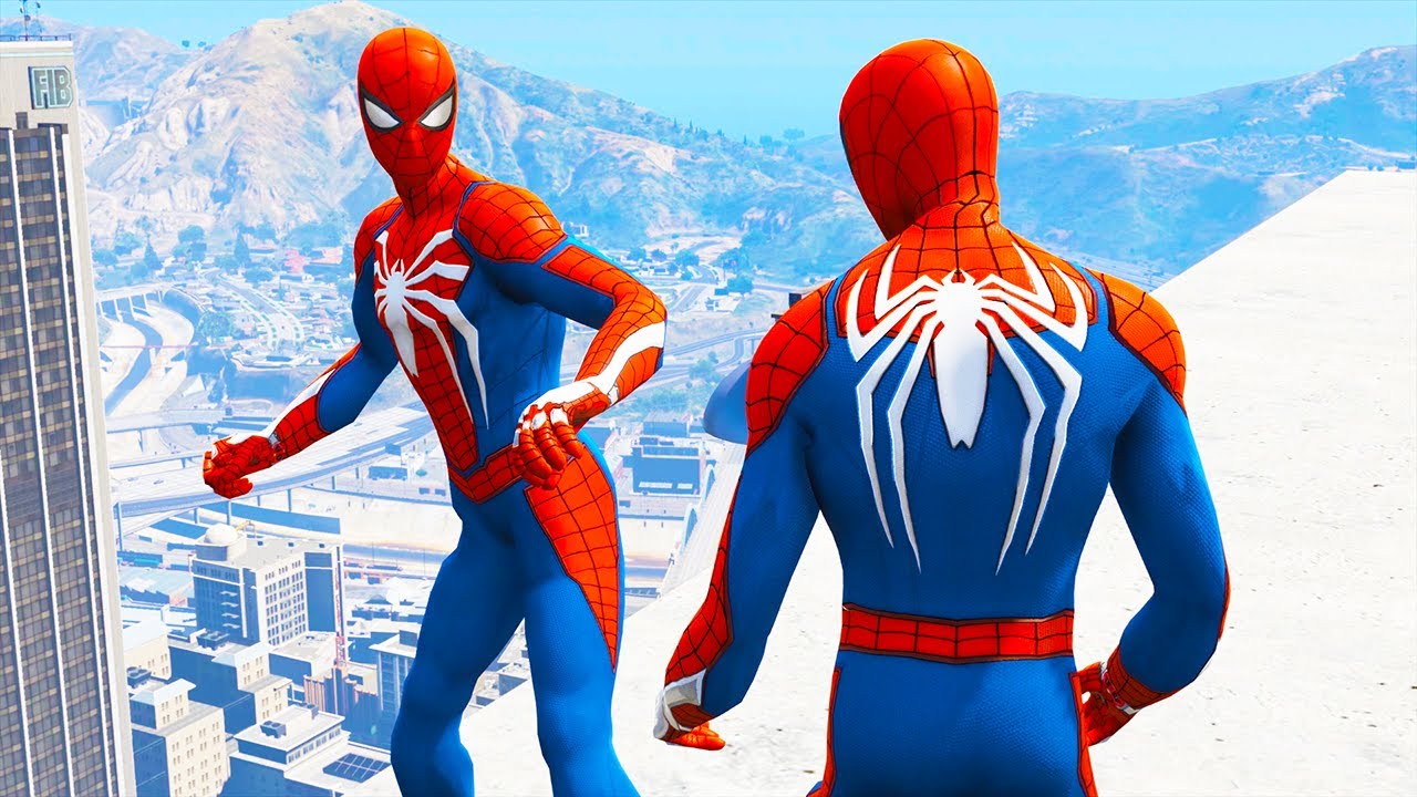 Spider Man Funny Game Moments #2 (GTA 5 Spiderman Fails)