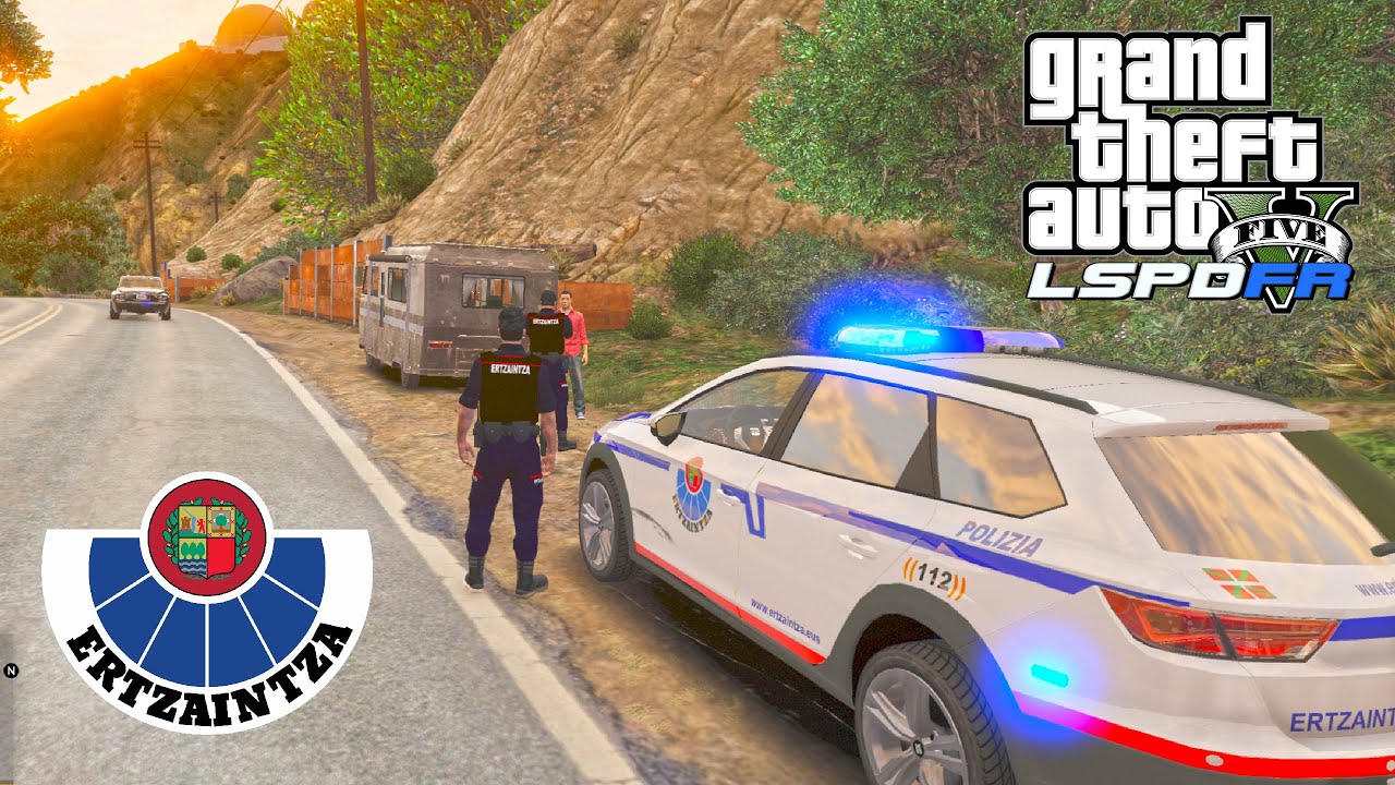 AUTOCARAVANA con SORPRESA, ERTZAINTZA  | LSPDFR #915